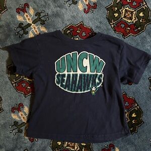 Russell Athletic Kids Navy and Teal T-Shirt